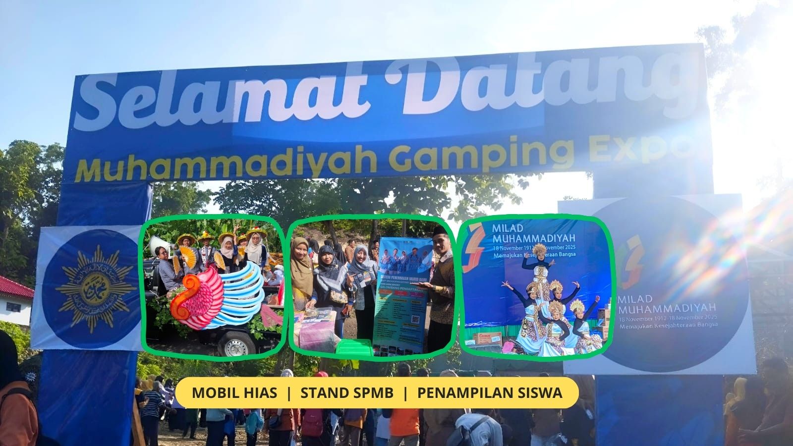 PCM Gamping Tampil Memukau di Muhammadiyah Gamping Expo 2025 : Dorong Kemandirian Ekonomi & Pendidikan Umat