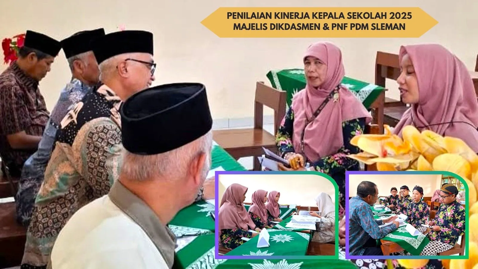 Penguatan Mutu Kepemimpinan : PKKS Kepala SMP Muhammadiyah 2 Gamping Berjalan Sukses
